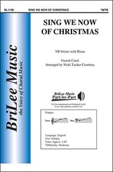 Sing We Now of Christmas TB choral sheet music cover